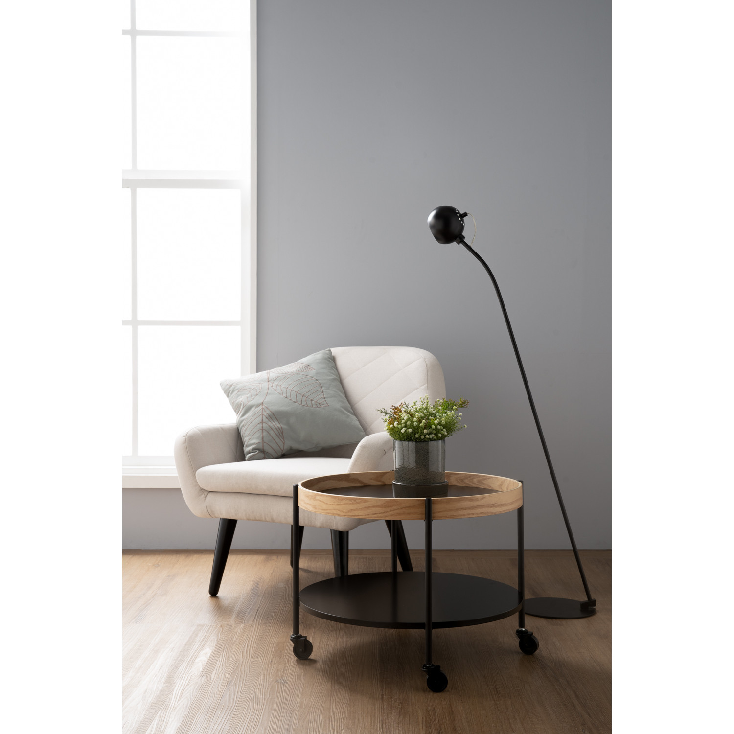 孟德爾圓型咖啡桌